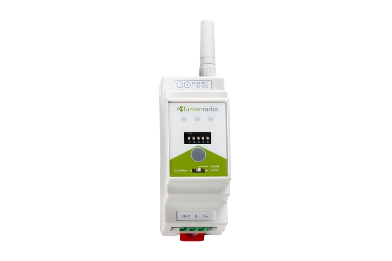 Puente inalámbrico Modbus o Bacnet para Carril DIN