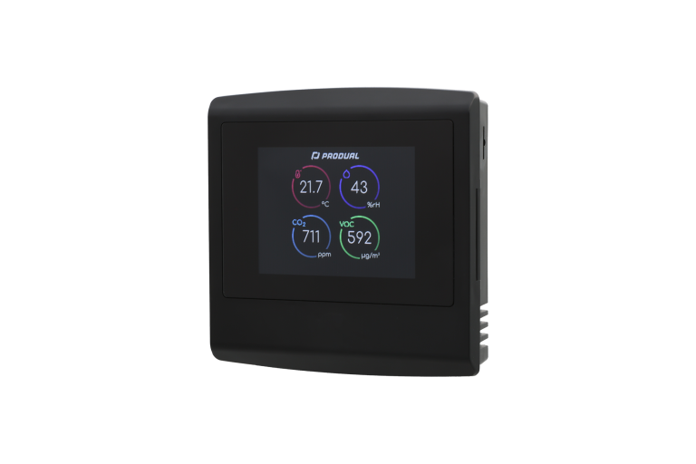 Transmisor-Temperatura-RTX_D-Humedad-CO2-VOC-Negro