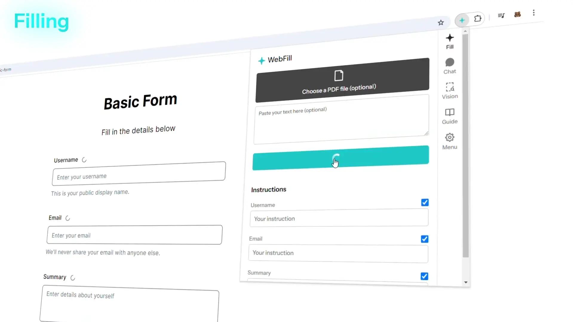 How to Automatically Fill Forms on Websites with AI