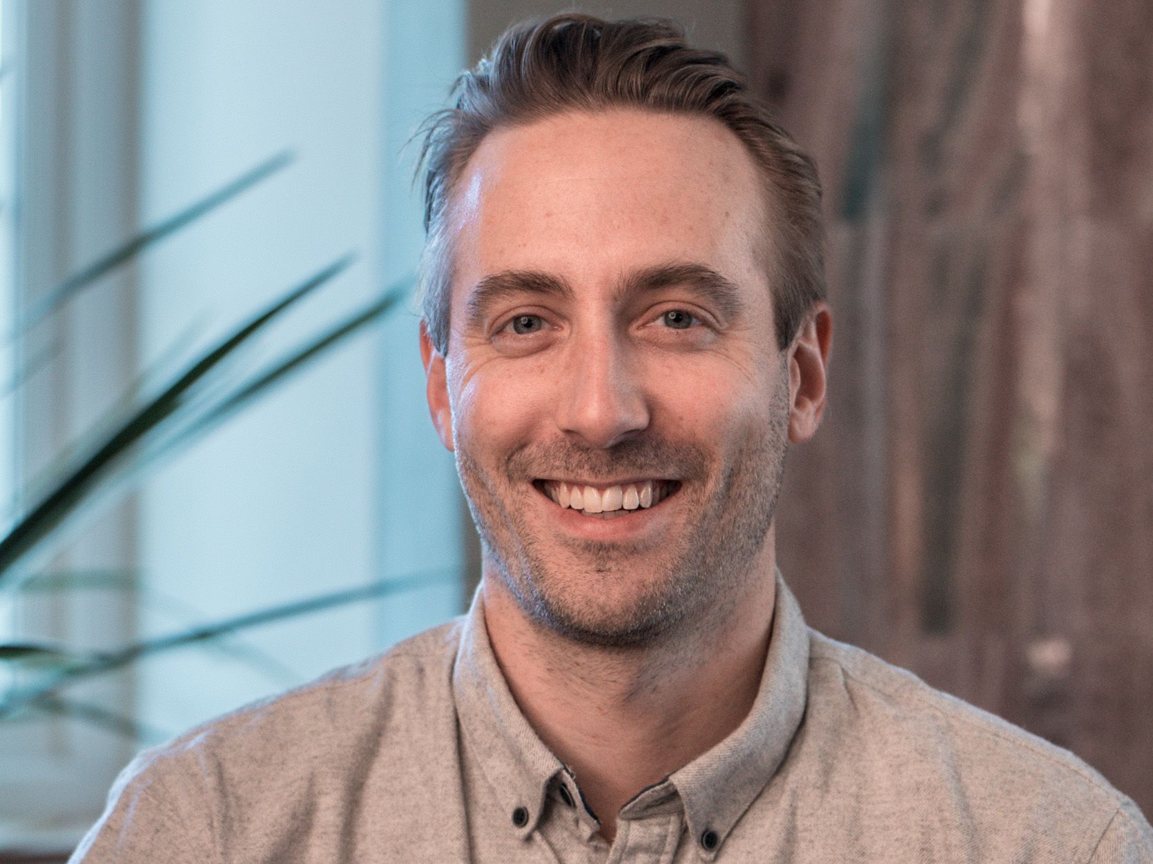 Porträtt av mekanikkonstruktör från Topick.