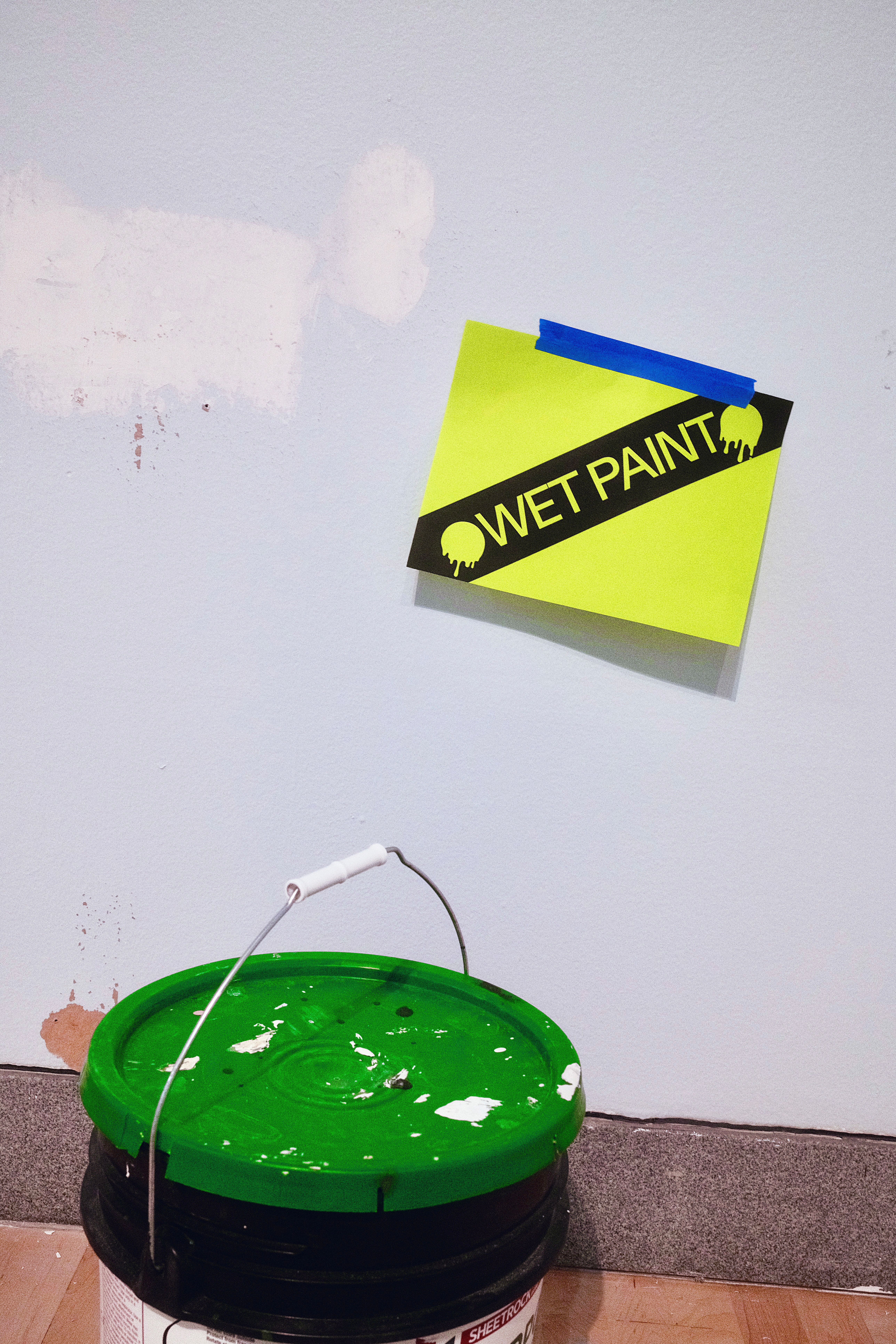 Improvised signage