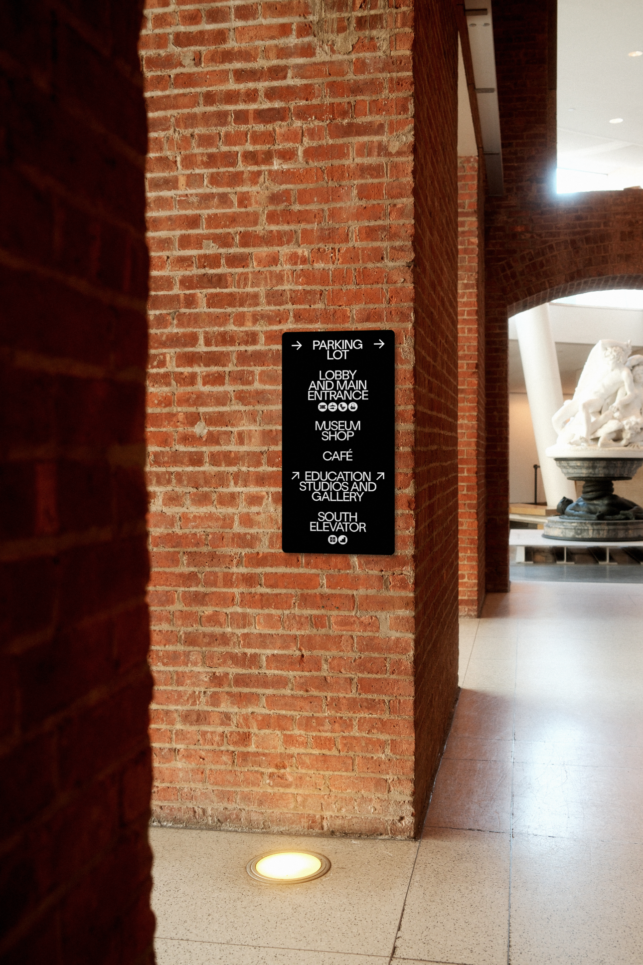 Wayfinding signage