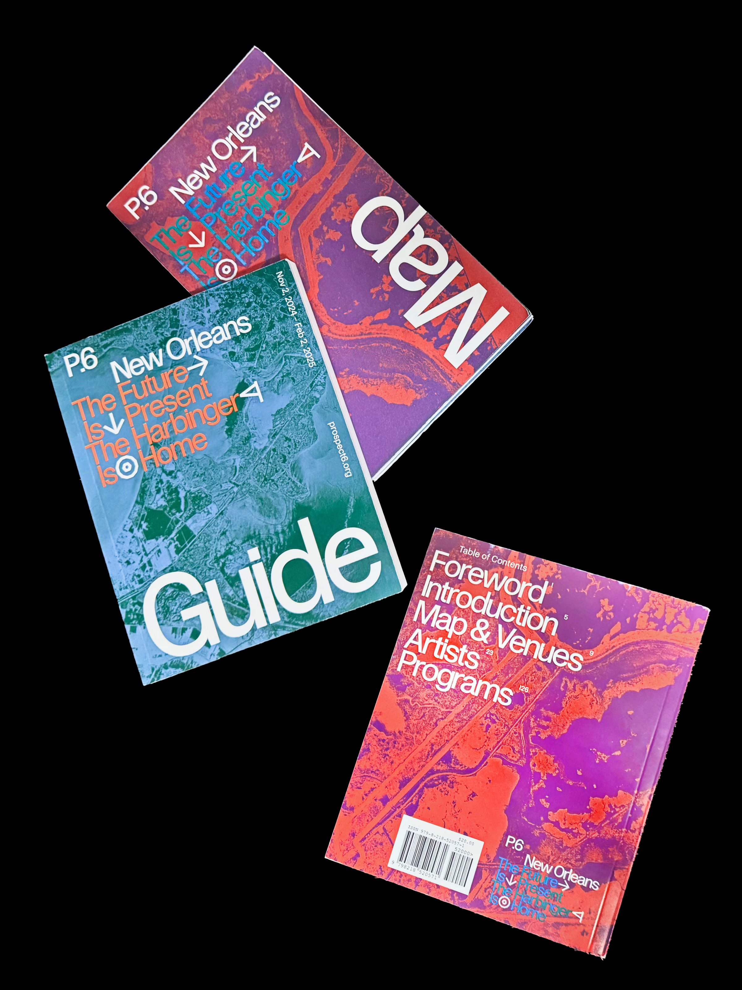 Guidebook and map