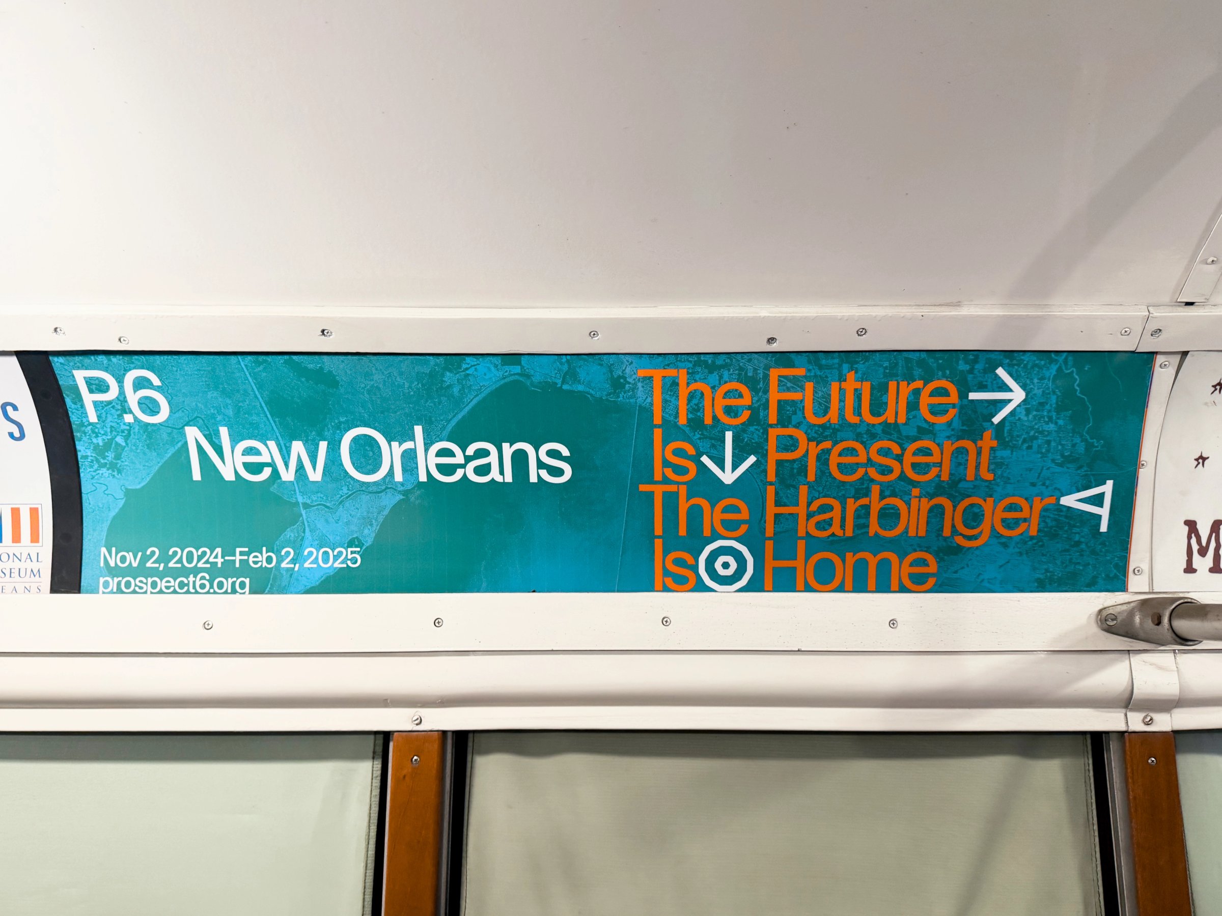 Streetcar advertisement