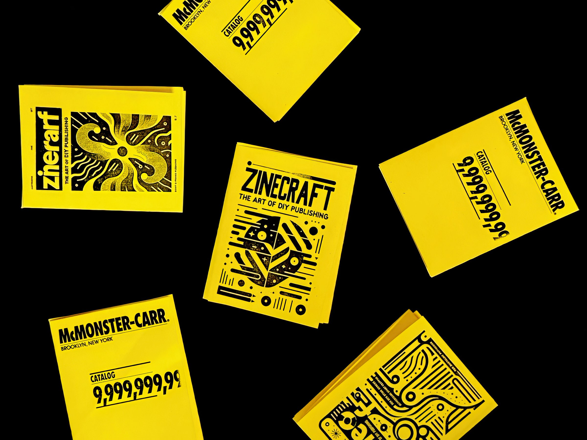 Select zines to seed mobile zine creation station