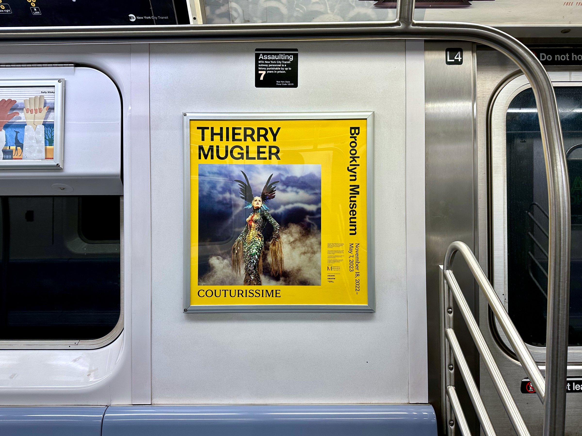 Subway advertisement