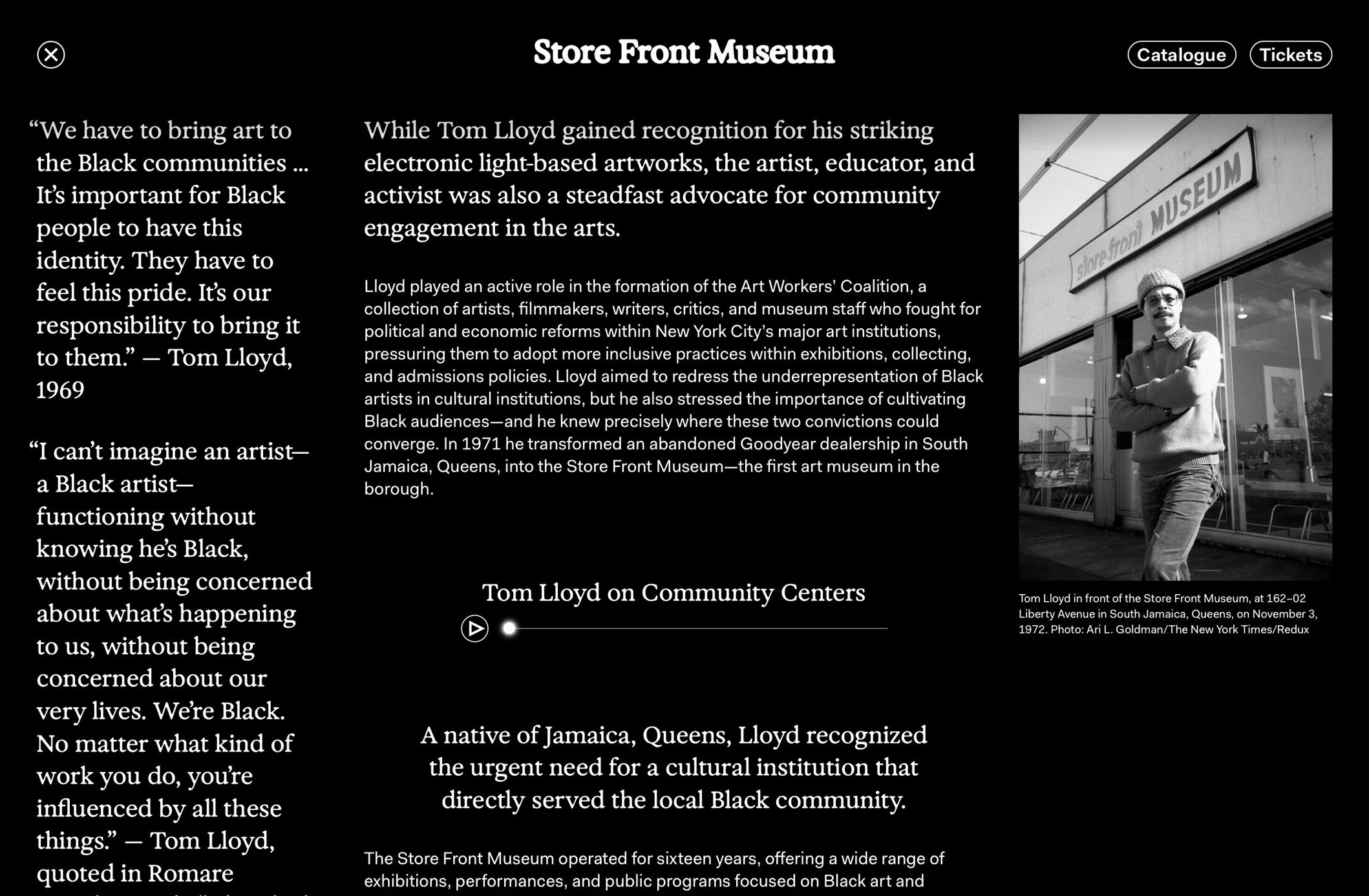 Store Front Museum