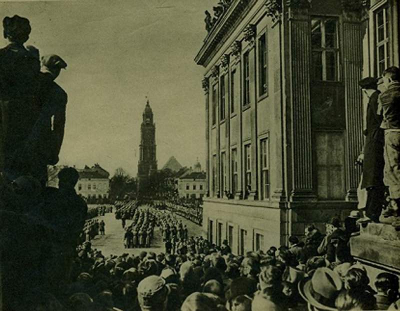 Staatsakt zur Eröffnung des Reichstages in der Garnisonkirche