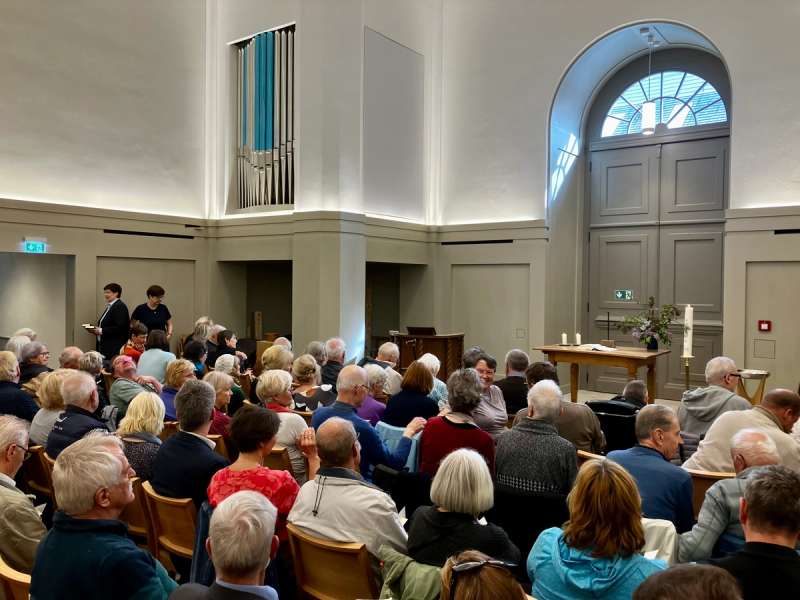 Veranstaltung im Turm der Garnisonkirche Potsdam