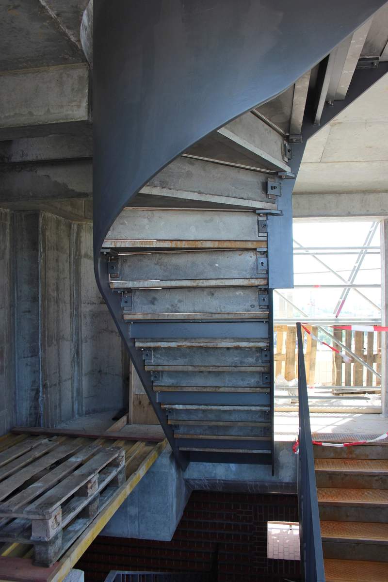 Einbau der Innentreppe