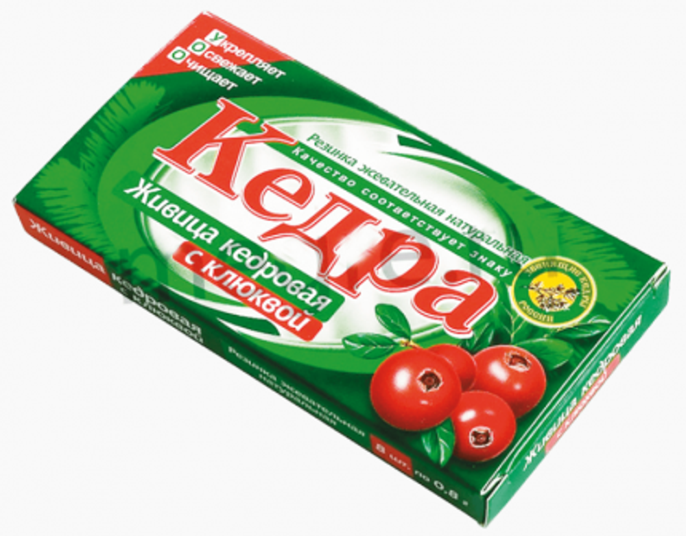 Żywica cedrowa "Kedra" z żurawiną