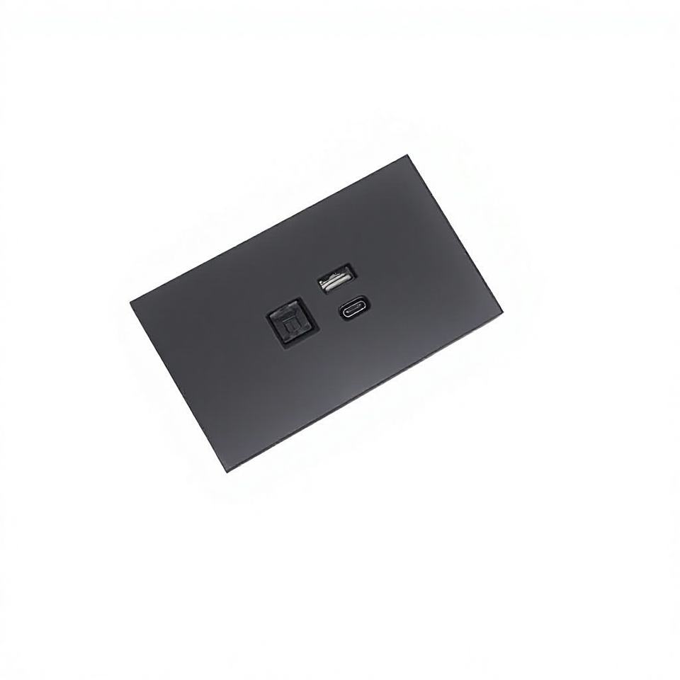 Export-only Computer Use Tv Telephone And Network Outlets; Usb Type-c Outlet; Non-standard Us Standard Switch-outlet - Image 1