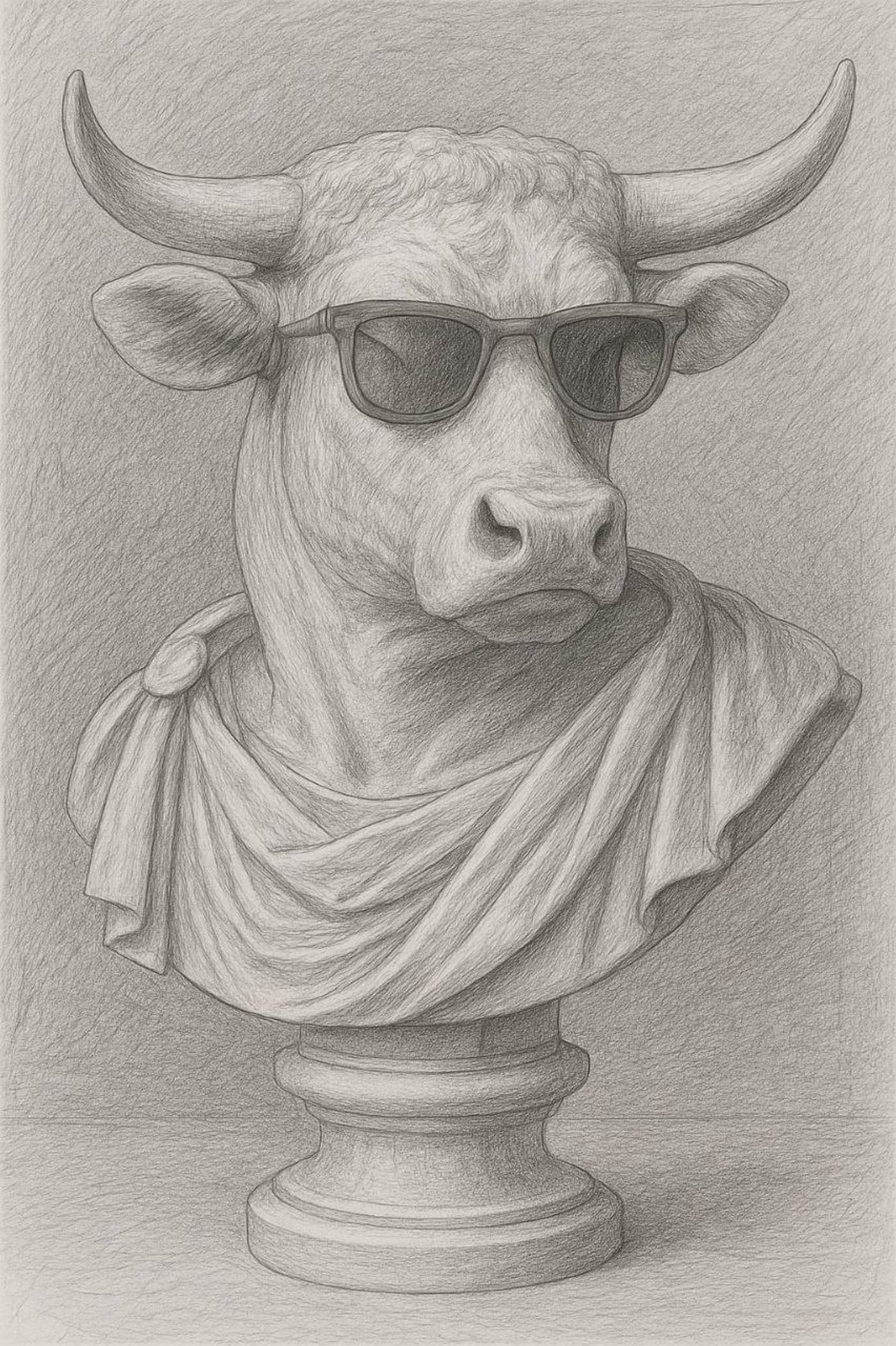 Bull in Toga