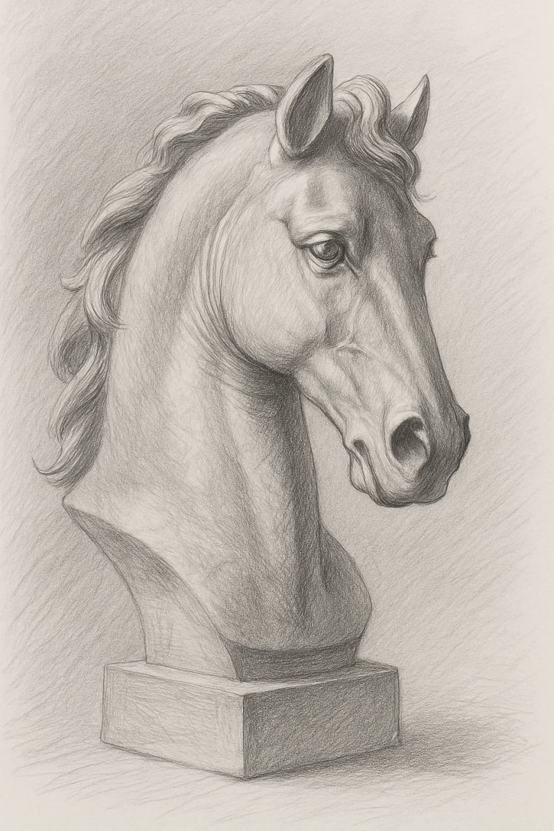 Horse — Bust