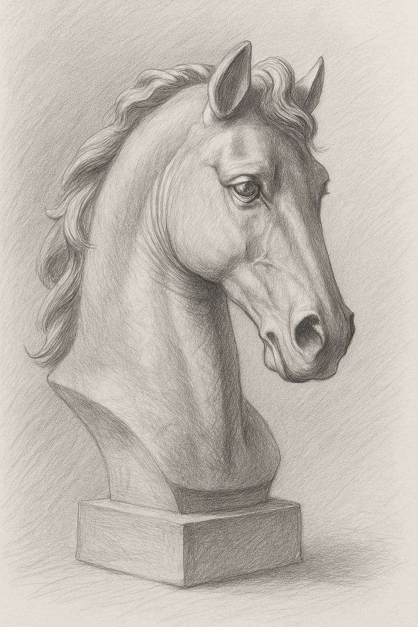 Horse — Bust
