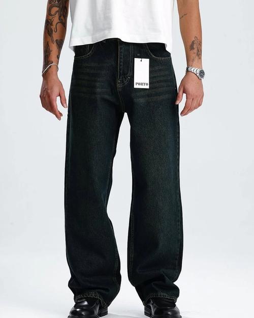 Porto Baggy jeans derty