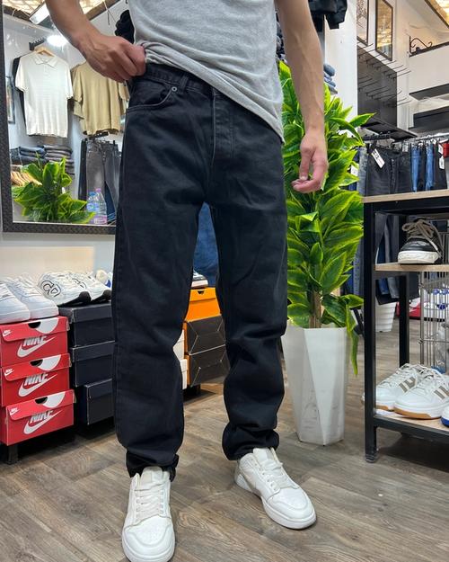 Straight jeans D4 black