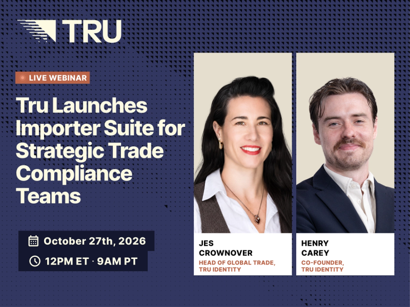 Tru Importer Launch Photo cover