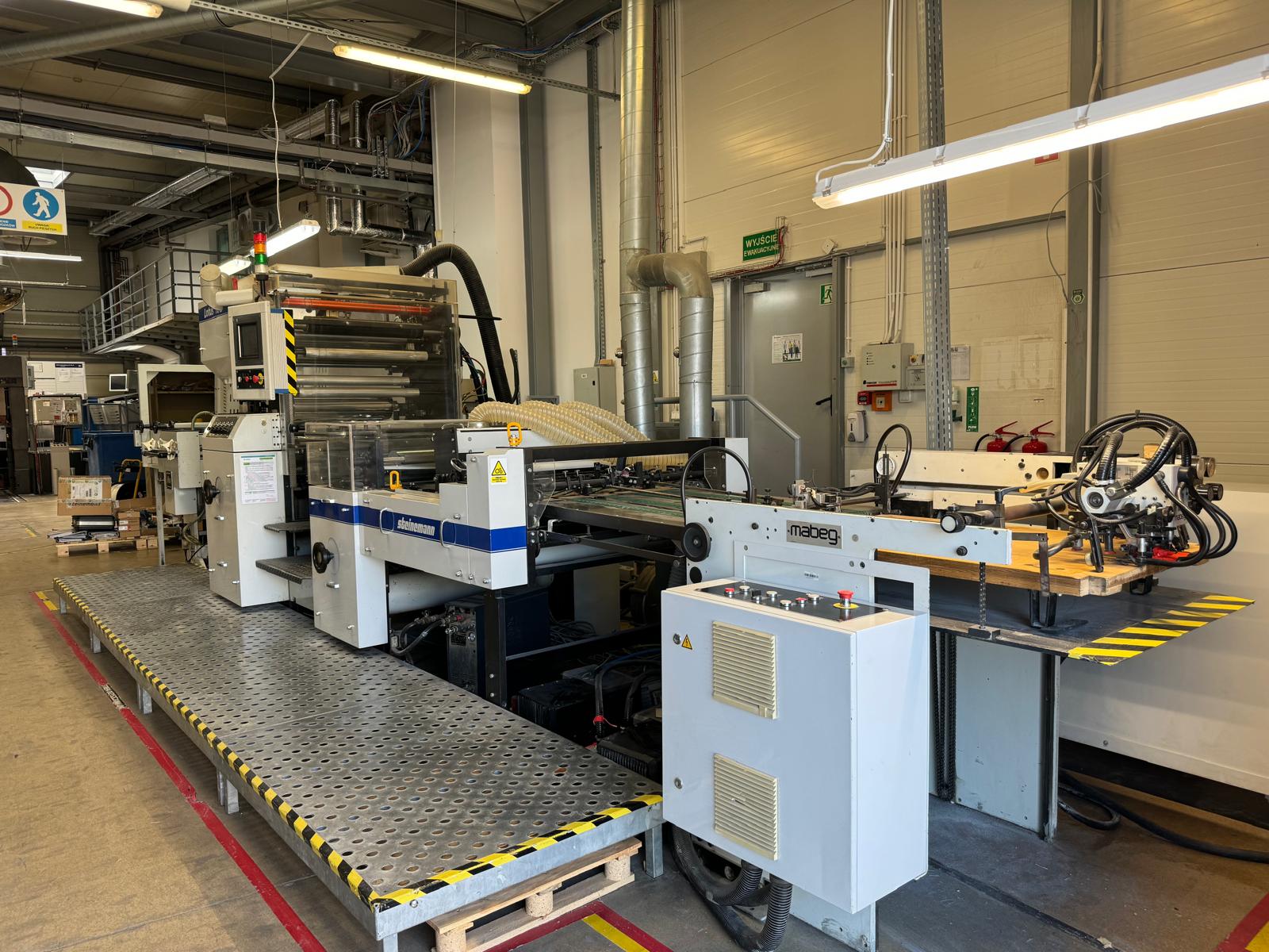 Steinemann Lotus STEINEMANN LOTUS 72 SF LAMİNASYON MAKİNESİ (Pur Tutkal Sistemi)