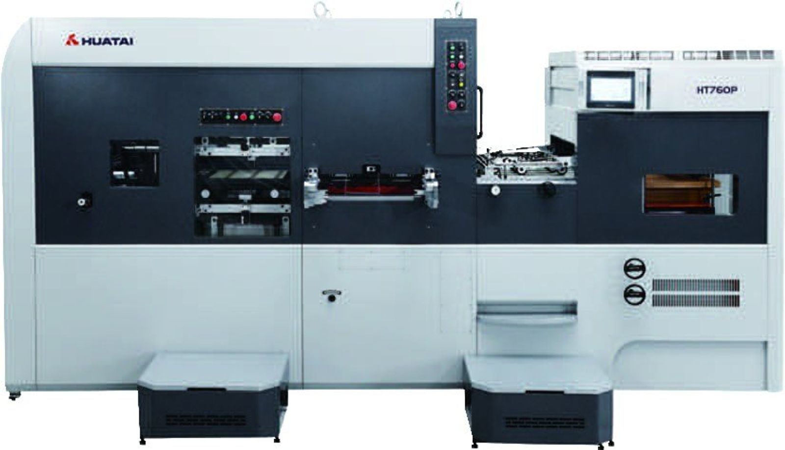 Huatai HT760P sıyırmalı yüksek hızlı kutu kesim makinesi