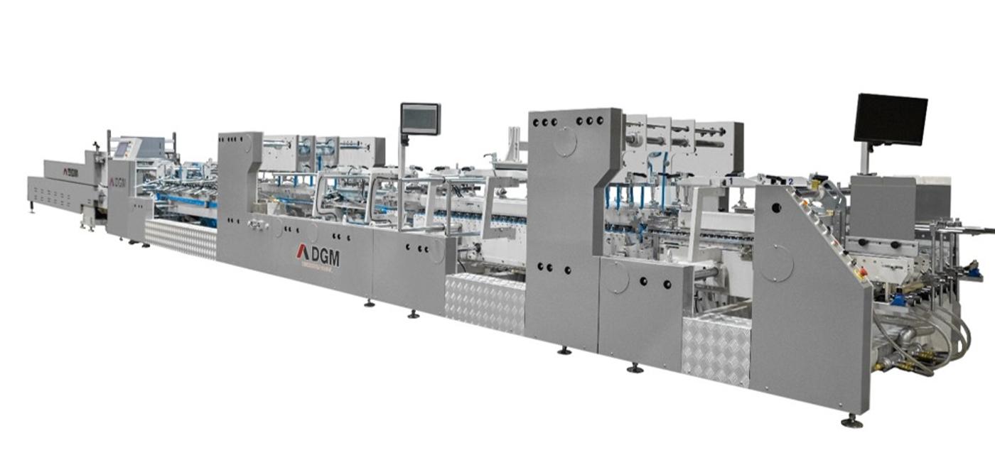 DGM TECHNOFOLD SERVO X 1200 SL 4 & 6 NOKTA KATLAMA & YAPIŞTIRMA MAKİNESİ