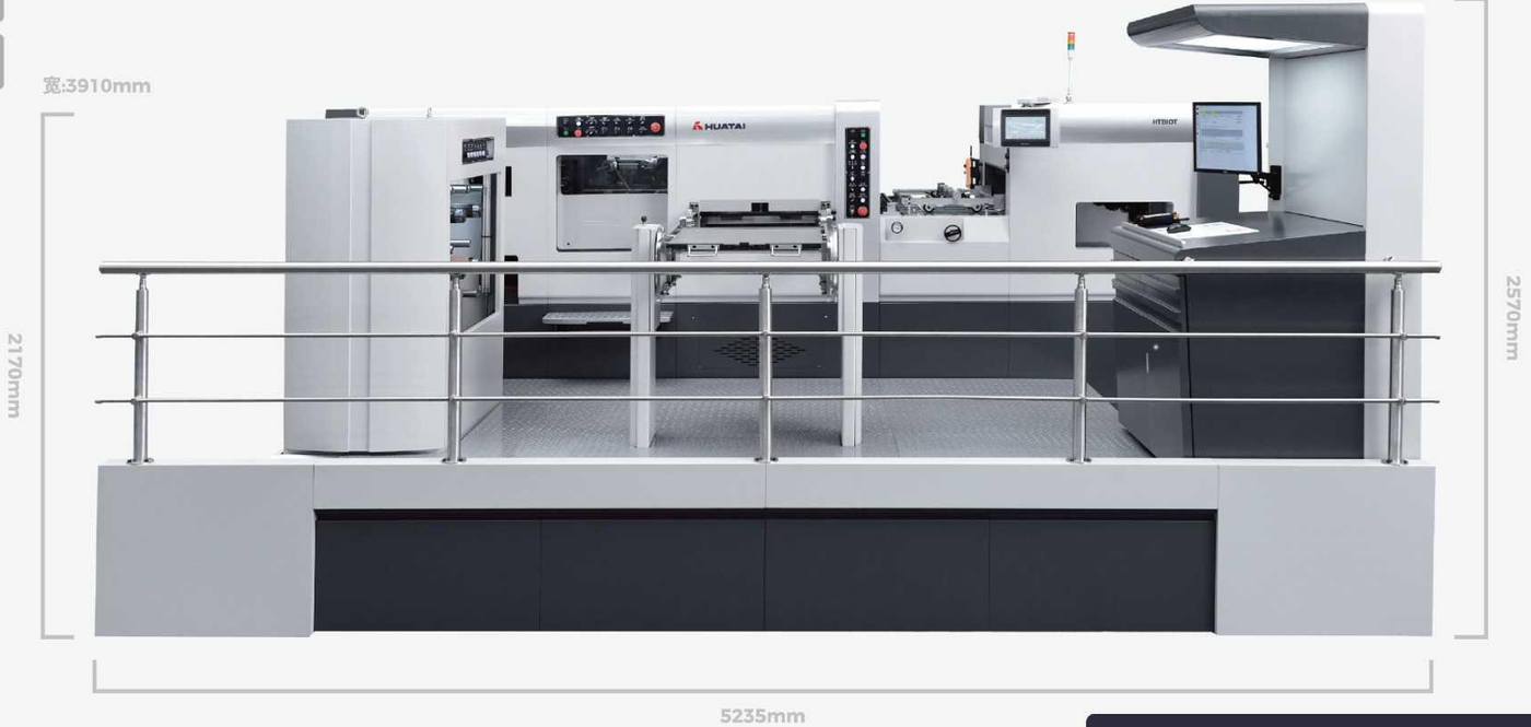 HUATAI HT-810T HOCHLEISTUNGS-HEISSFOLIENPRÄGE- UND STANZAUTOMAT