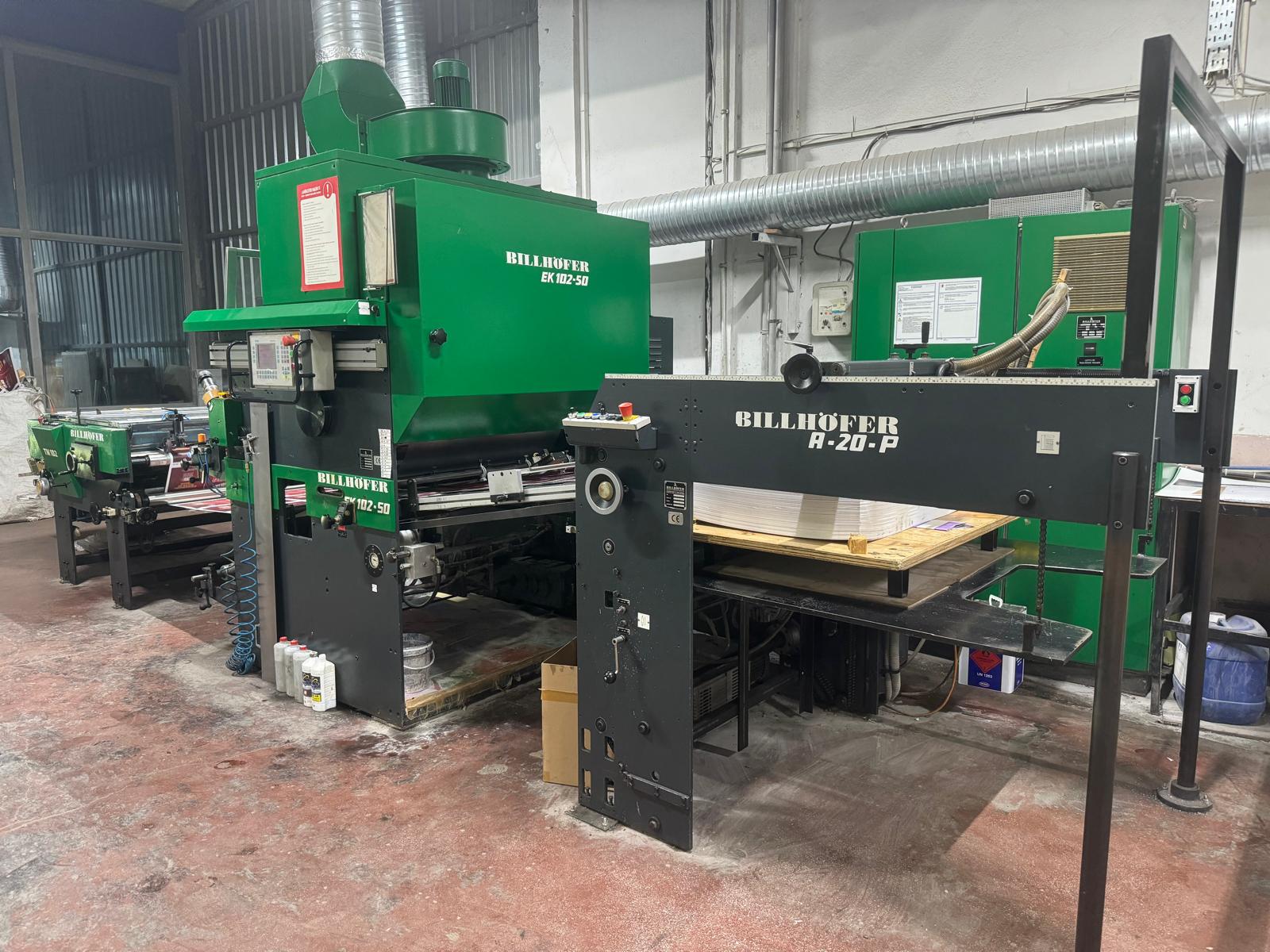 Billhofer BILLHOFER EK 102-50 OTOMATİK SELEFON MAKİNESİ