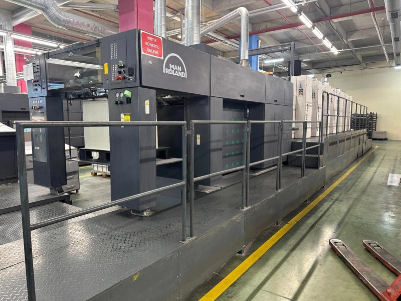 Man Roland MAN ROLAND 706 + LV 3B OFSET BASKI MAKİNESİ