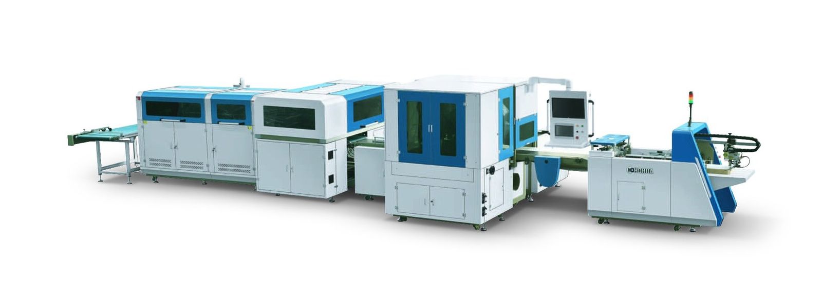 Horda DFM-1000B collapsible box cover and wings making machine