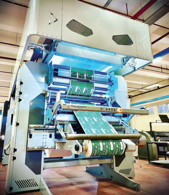 Bluemechanic BLUEMECHANIC ENGINEERING 8 RENKLİ FLEKSO MAKİNESİ