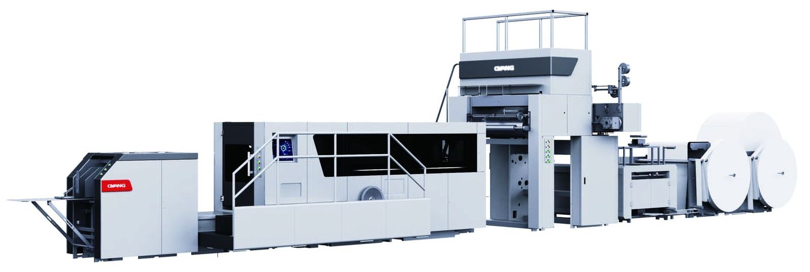 Oyang TECH-18 AIA yüksek hızlı akıllı kağıt torba makinesi