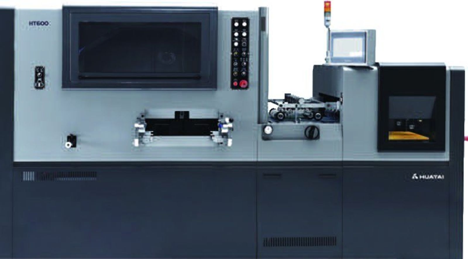 Huatai HT600 dijital baskı için kompakt yüksek hızlı kutu kesim makinesi