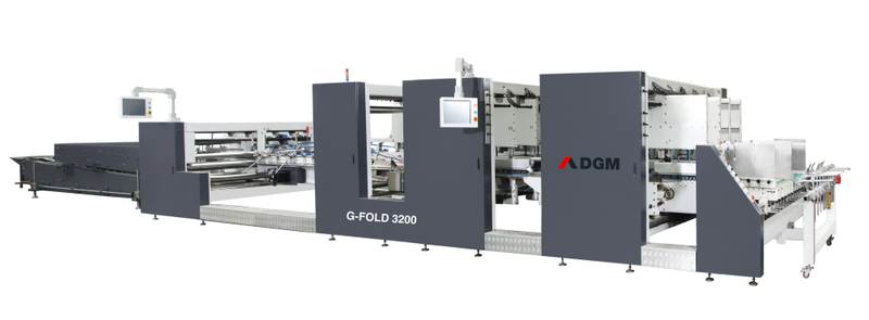 DGM DGM G 3200 AC OTOMATİK OLUKLU MUKAVVA KUTU KATLAMA & YAPIŞTIRMA MAKİNESİ