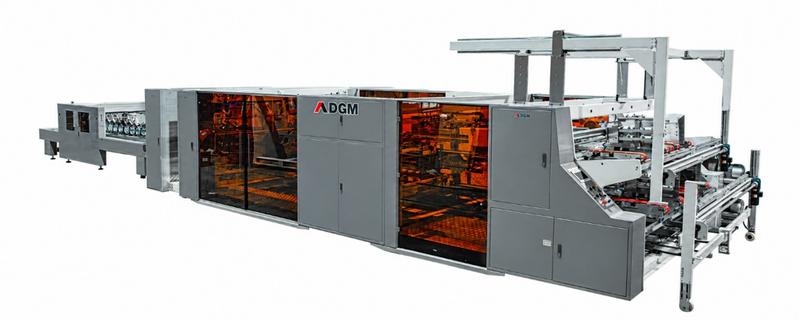 DGM DGM T-FOLD STITCHER 2400 ÇİFT BESLEMELİ İKİ PARÇALI KATLAMA-YAPIŞTIRMA MAKİNESİ