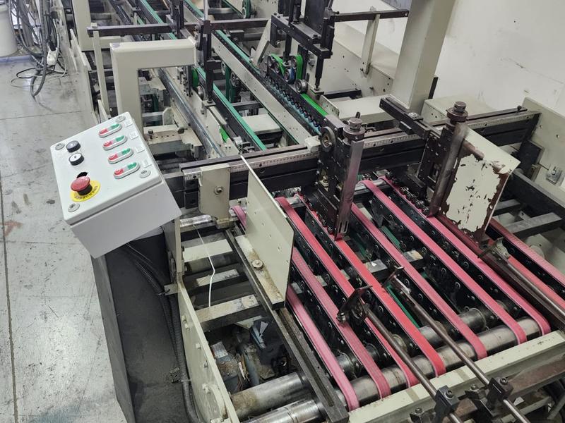 Bobst BOBST DOMINO 110 3 NOKTALI OTOMATİK KATLAMA & YAPIŞTIRMA MAKİNESİ (2022'de Komple Revizyon Yapıldı)