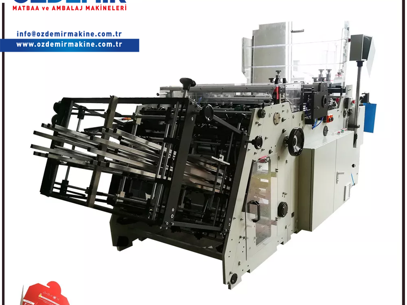 Dayuan DAYUAN L1000 2-A ZWEIBAHNIGE 8-PUNKT-SCHACHTELHERSTELLUNGSMASCHINE (BOXER)