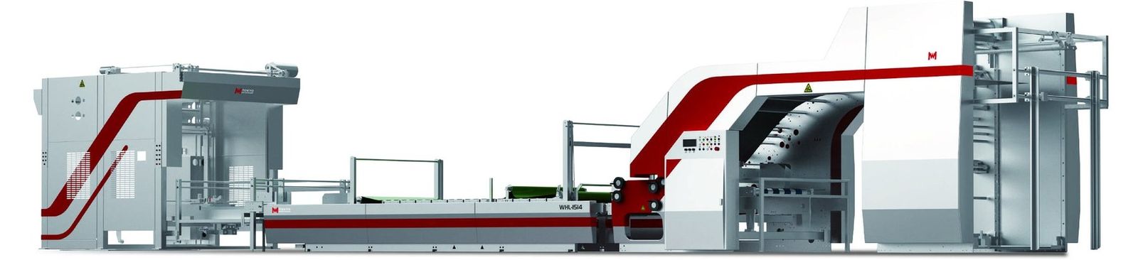 Wenhong WHL-1514 otomatik çevirme üniteli yüksek hızlı laminasyon makinesi