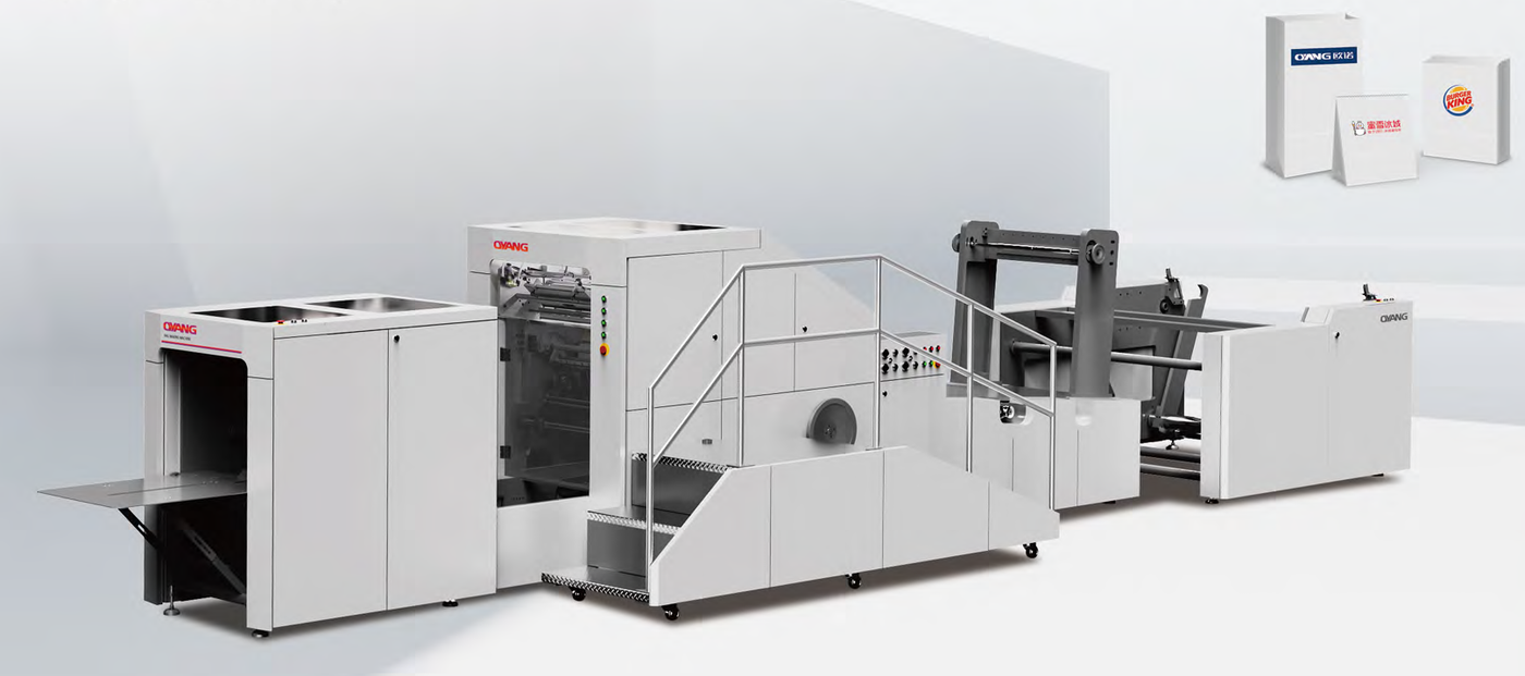 OYANG 16-B220 VOLLAUTOMATISCHE BLOCKBODEN-PAPIERBEUTELMASCHINE