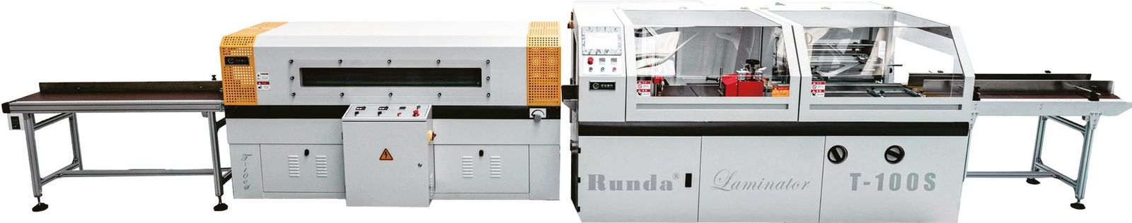 Beijing Runda T-100s otomatik takipli yüksek hızlı shrink ambalaj makinesi