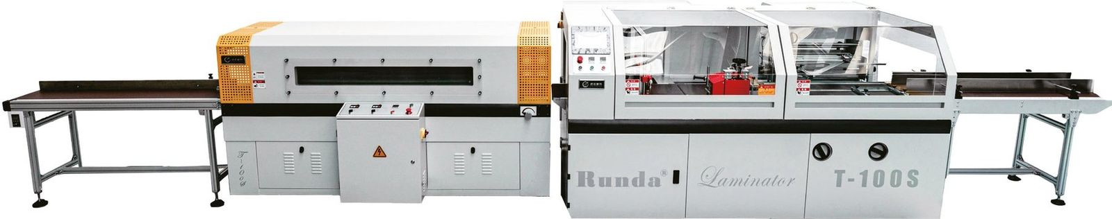 Beijing Runda T-100s otomatik takipli yüksek hızlı shrink ambalaj makinesi