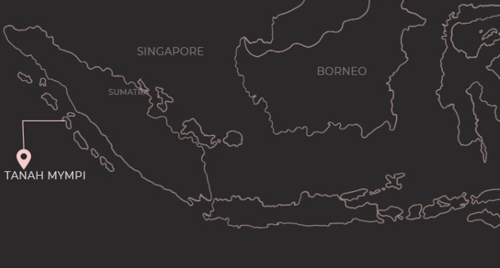 Map of indonesia