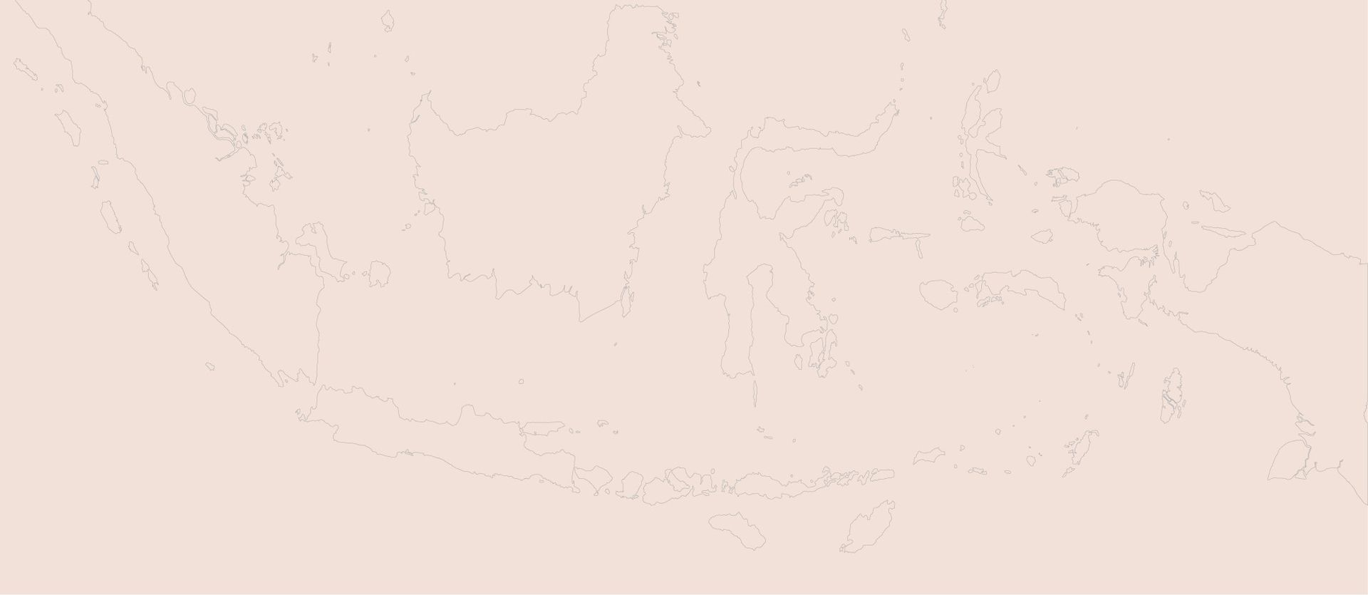 Illustrated map of Indonesia