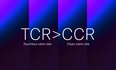 Graphic with words on it that says Touchless Claim Rate (TCR) is better than Clean Claim Rate (CCR)