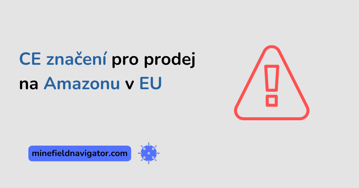 CE značení a soulad obalů pro prodejce na Amazonu v EU