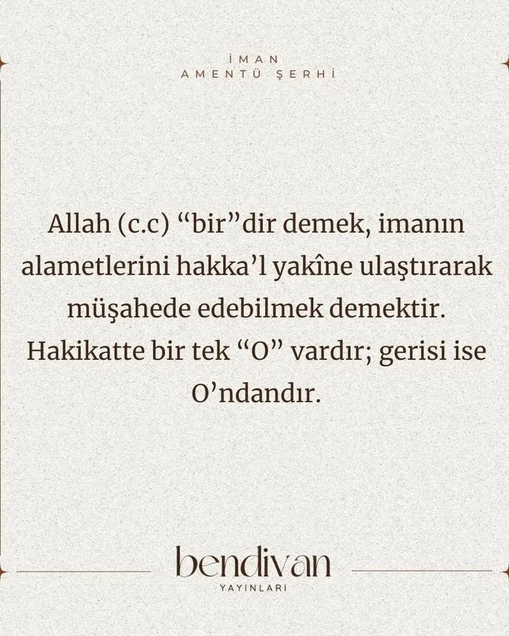 İman - Amentü Şerhi