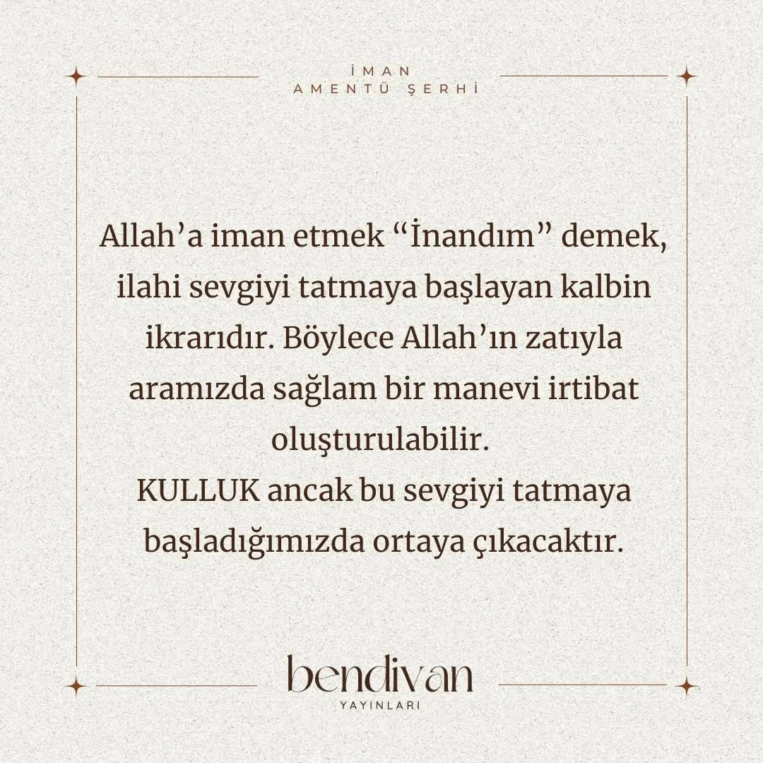 İMAN - Amentü Şerhi