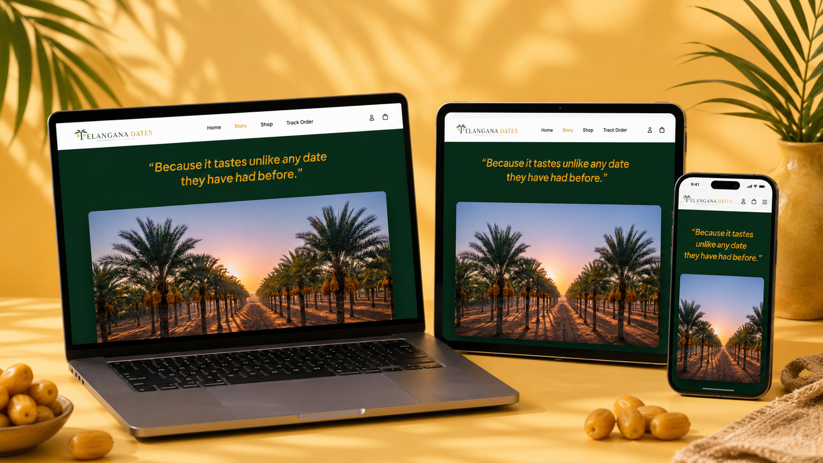 Telangana Dates website by Flashyminds