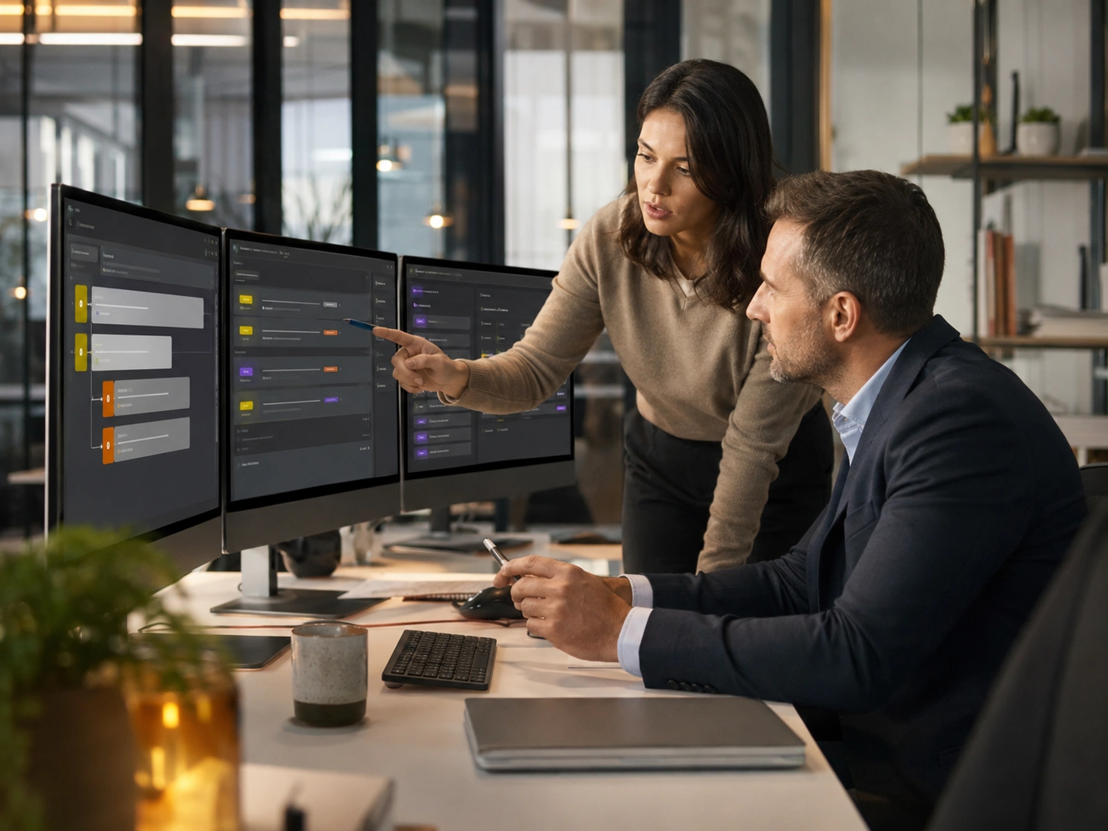 Map the Priority and Baseline visual for Data Analytics showing controlled workflow design and accountable delivery |Flashyminds