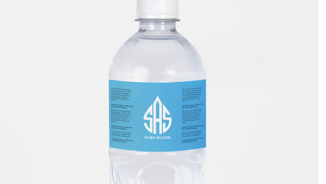 SAS Pure Water Visual Identity