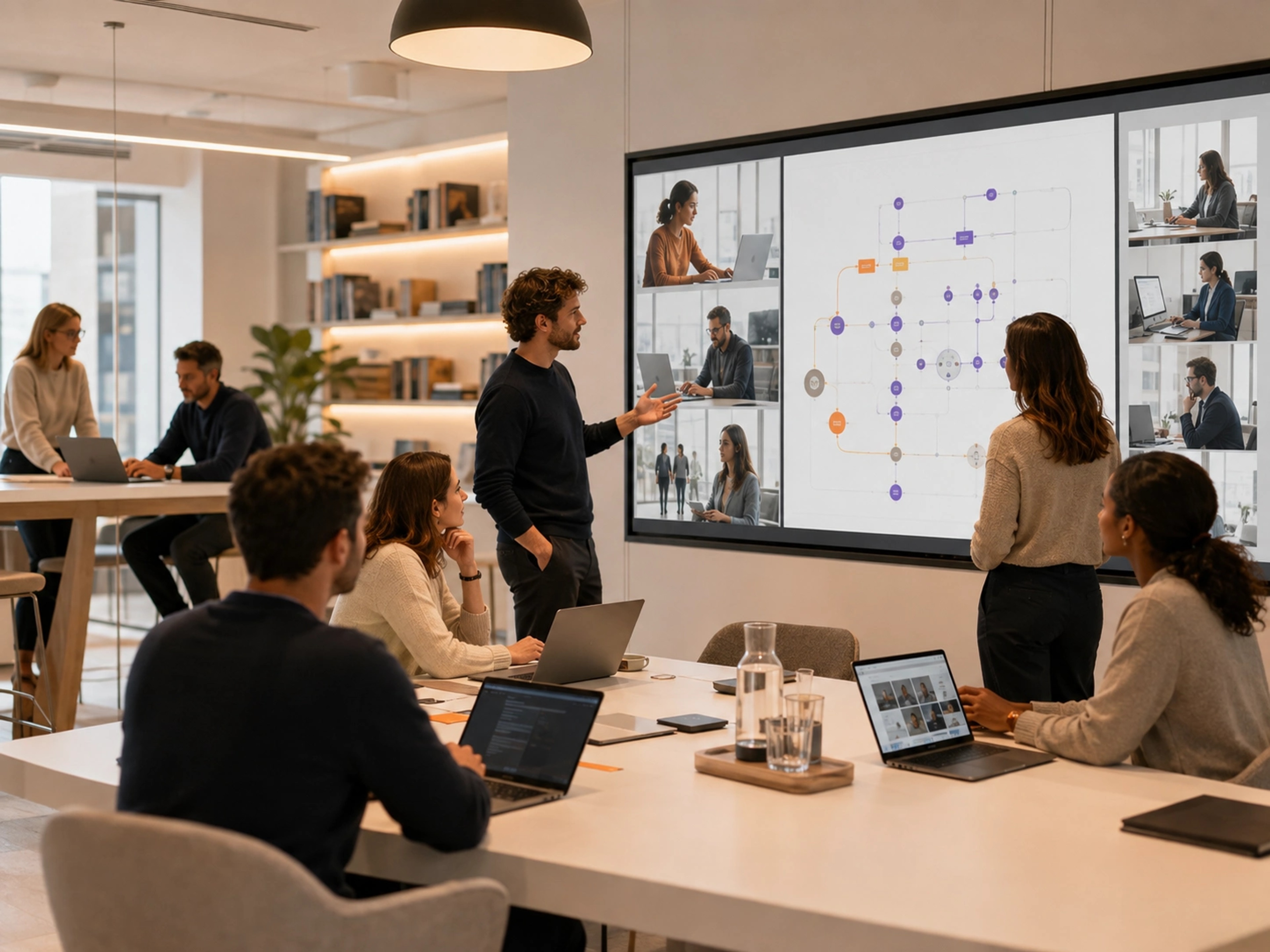Map the Priority and Baseline visual for IT Consulting showing controlled workflow design and accountable delivery |Flashyminds